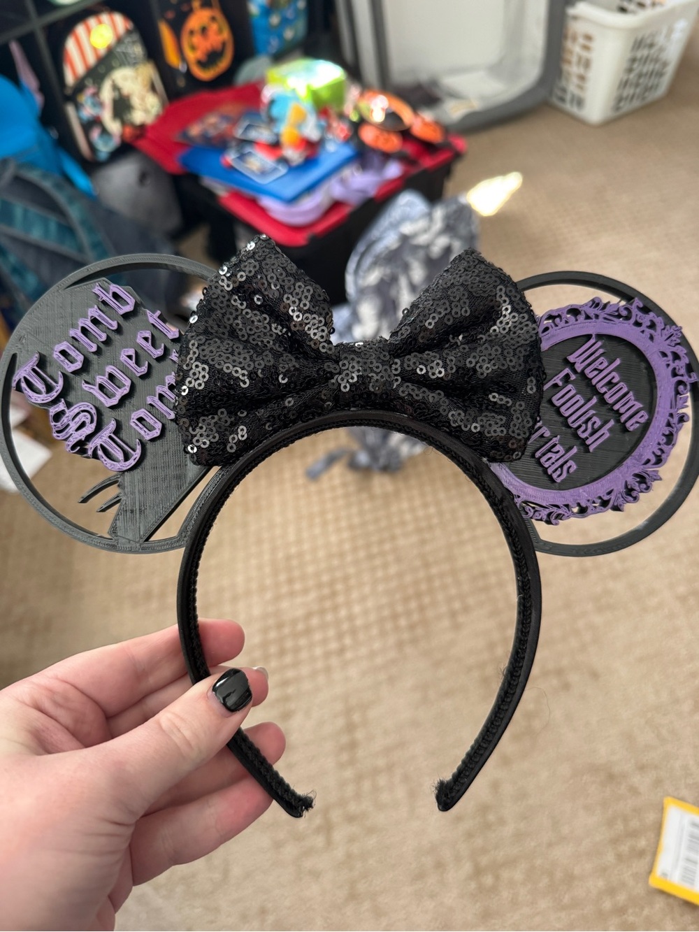 Haunted mansion 3d printed ears